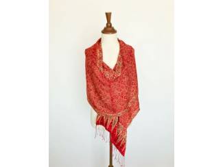 Handgeweven zijden sjaal uit Bali