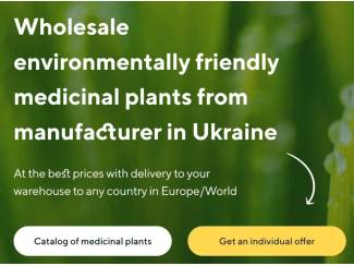 Verkoop van medicinale planten in bulk van de fabrikant