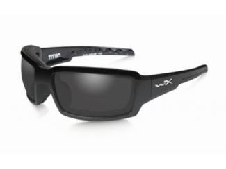 WileyX zonnebril - TITAN, gepolariseerd smoke / gloss black