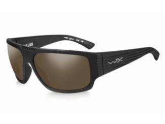 WileyX zonnebril - VALLUS, pol. amber glas / mat zwart frame