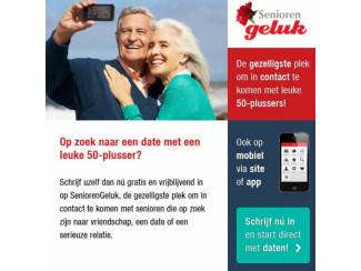 SeniorenGeluk.nl is d&eacute; ontmoetingsplaats voor senioren