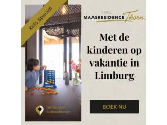 Met de kinderen op vakantie in Limburg? Maasresidence Thorn!