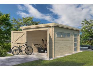 NIEUW Houten garage 3711