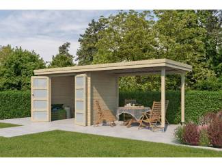NIEUW Tuinhuis  met overkapping 3701EXT300
