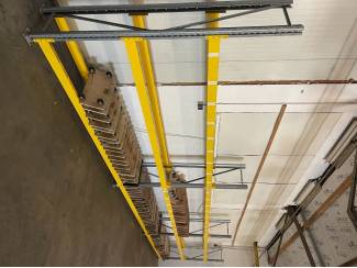 Bandenrek Bandenstelling Bandenopslag 12 Meter lang 260 Hoog