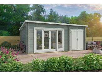 Blokhut - Tuinhuis Meg | 44 mm | onbehandeld
