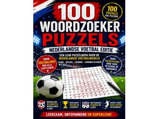 100 woordsearch puzzels over het Nederlandse voetbal