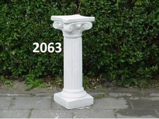 Decoratieve Zuil van Wit Winterbestendig Beton - Nr 2063