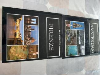 Boeken;2 Prachtige ,mooie boeken van kunststeden,leerrijk