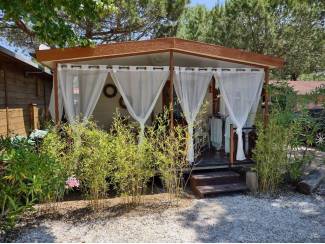 Vakantie | Zon en Strand Chalet  in Toscane aan zee | Camping  Paradiso| Viareggio |Itali?