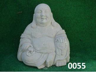 Boeddha Hoog 24 cm x breed 22 cm x diep 18 cm x 6 kg. Winter best